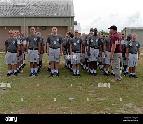 Texas ChalleNGe Academy-East candidates stand in formation at the TCA-E ...