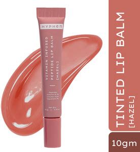 HYPHEN Tinted Lip Balm - Hazel | 1% Vit E, 2% Squalane & Peptides ...