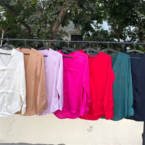 Buy Satin Fabric Shirts for Women Online in India – The Sass Project