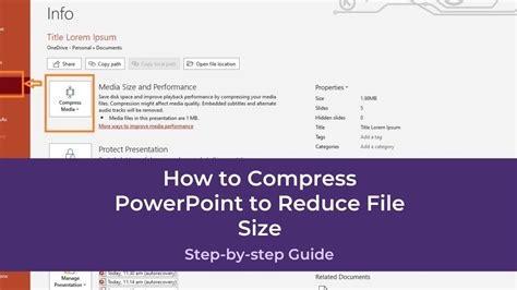 Image result for Compress PowerPoint Files