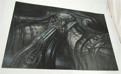 H.R. Giger - H.R. Hans Rudolf Giger Erotomechanics Biomechnical Landscape Switzerland 1979 at ...