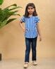 Buy Navy blue Tops & Tshirts for Girls by MISBIS Online | Ajio.com
