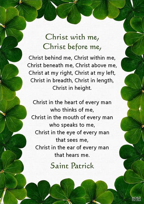 Prayers To St Patrick at Loyd Honore blog