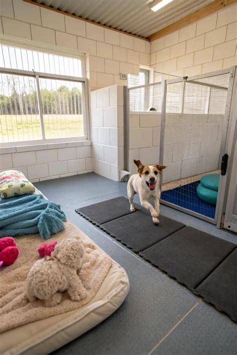 14+ Creative Dog Kennel Flooring Ideas