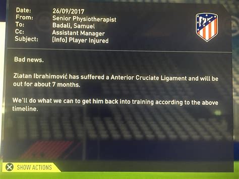 Sometimes, art mimics life... : r/FifaCareers