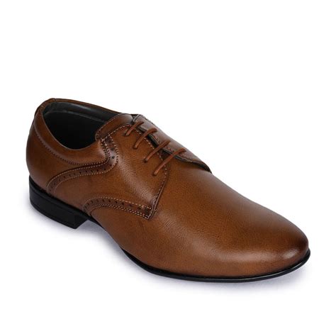 Buy Fortune (Tan) Derby Shoes For Men A13-03 By Liberty