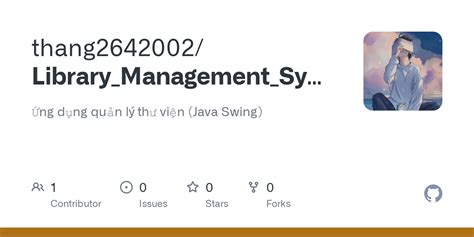 Image result for Library Management System in Java GitHub