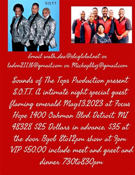 Sounds of The Tops, 1400 Oakman Blvd, Detroit, MI 48238-2848, United ...