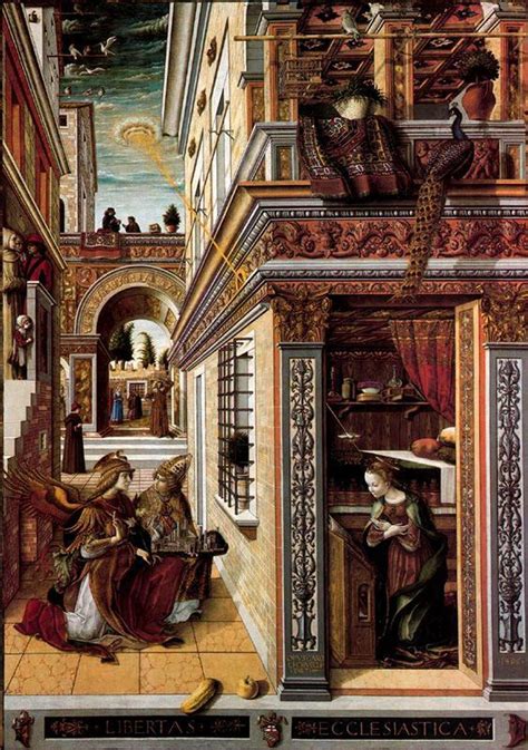 Anunciación (1486) Carlo Crivelli