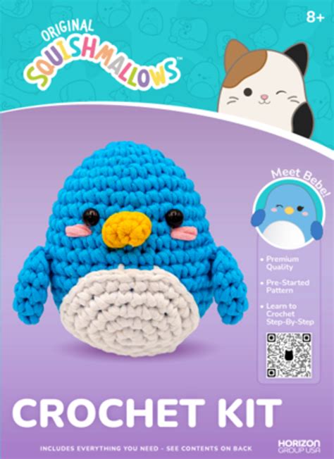 Squishmallow Crochet Kit