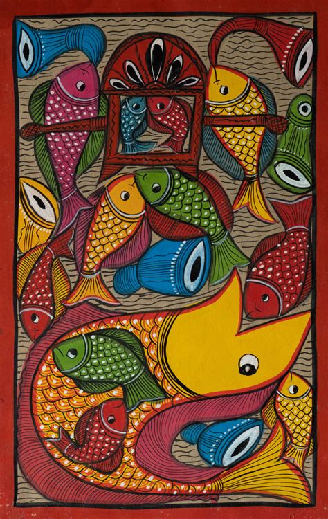 Santhal Pattachitra Art