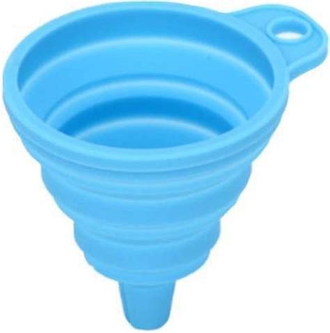HOP SON Silicone Foldable Kitchen Liquid Tool Folding Portable Funnels ...