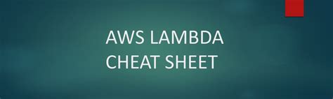 Image result for Python Lambda Function Cheat Sheet