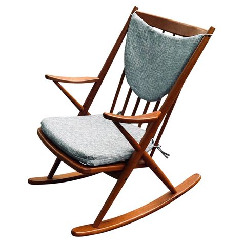 Mid Century Modern Wood Rocking Chair at Mark Dunning blog