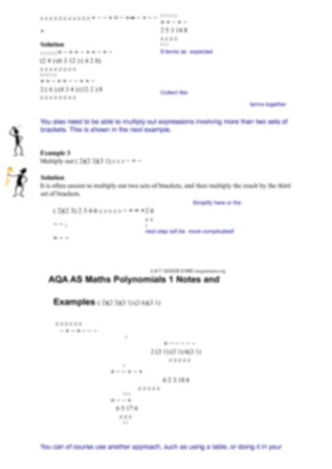 A Level Maths Polynomial 的图像结果