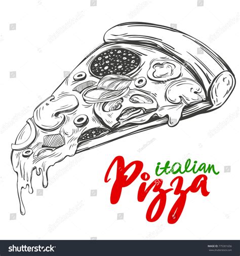 Pizza Drawing