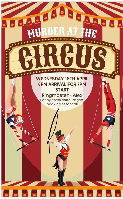 Murder at the Circus, The Coach and Horses - Bishops Stortford, Bishop ...