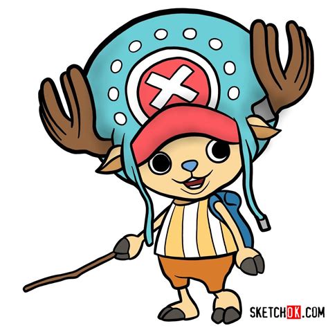 How to draw One Piece characters - Sketchok easy drawing guides