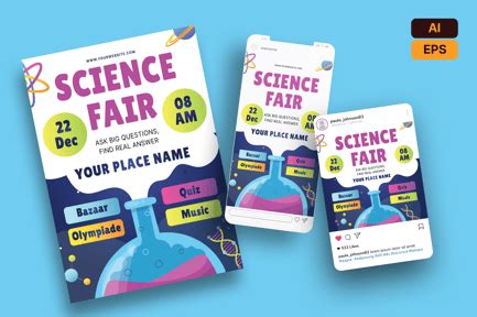 Science Flyer Template 的图像结果
