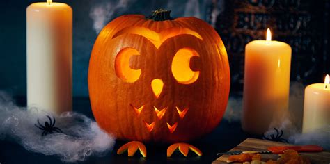 Easy Pumpkin Carving Owl