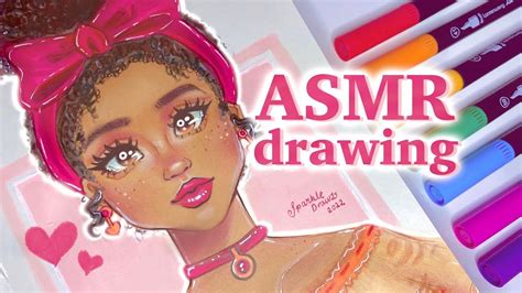 Image result for ASMR Drawing Tutorial
