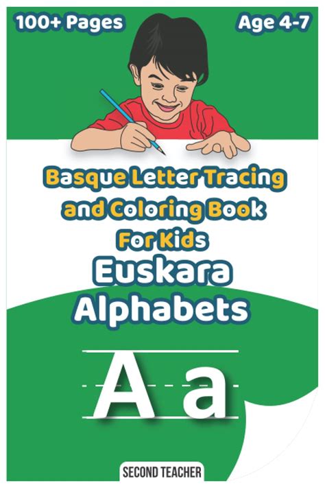 Buy Basque letter tracing and coloring book for kids Euskara Alphabets ...
