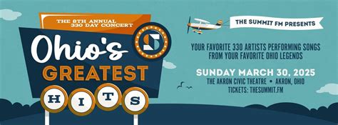 The Summit FMs 8th Annual 330 Day Concert: Ohios Greatest Hits, Akron ...