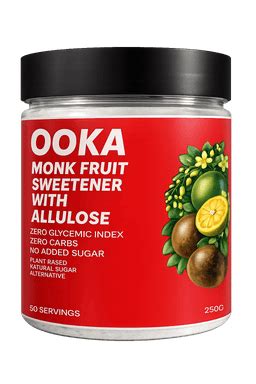 OOKA - Natural Sweetener | Monk Fruit + Allulose