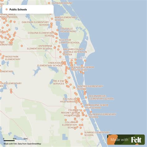 Printable Brevard County Zip Code Map