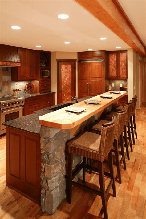 A Guide for Kitchen Island with Breakfast Bar and Granite Top ...