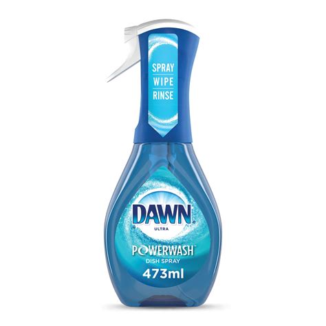 Dawn Platinum Powerwash Clean Dish Spray, Fresh Scent, 16 Fl Oz Dish ...