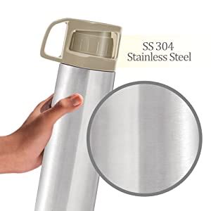 Milton Glassy 500 Thermosteel Vacuum Insulated Double Walled Flask with ...