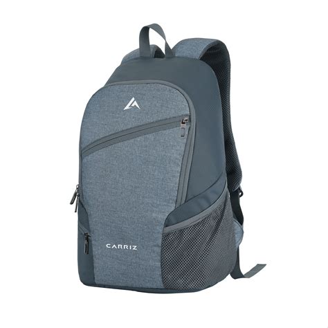 CARRIZ CB01 Grey Casual Backpack - Stylish, Lightweight, and Durable ...