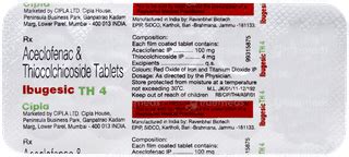 Ibugesic Th 4 Tablet 10: Uses, Side Effects, Price & Substitutes
