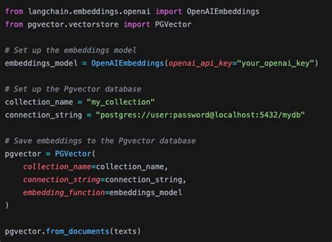 Image result for Pgvector Using Langchain