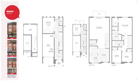 CityTowns - Edison Floor Plan, Brampton ON | Livabl
