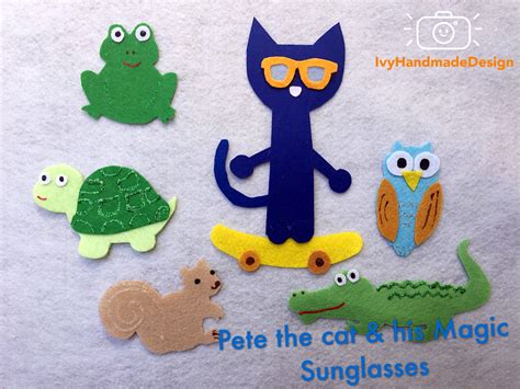 Pete The Cat And His Magic Sunglasses Clipart