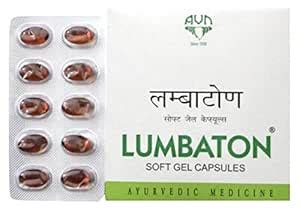 Buy AVN Lumbaton Soft Gel Capsules (Pack of 4) (360 Capsules) Online at ...