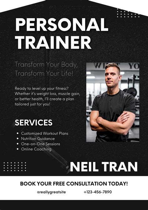 Personal Training Poster