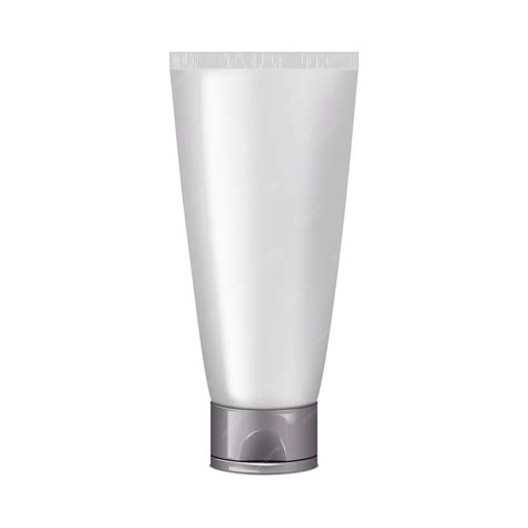 Premium Vector | Squeeze tube packaging vector mockup white blank ...