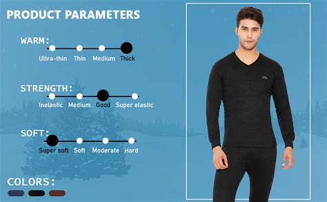 Buy Lux Cottswool Men's Cotton Thermal Set | Top & Bottom Body Warmer ...