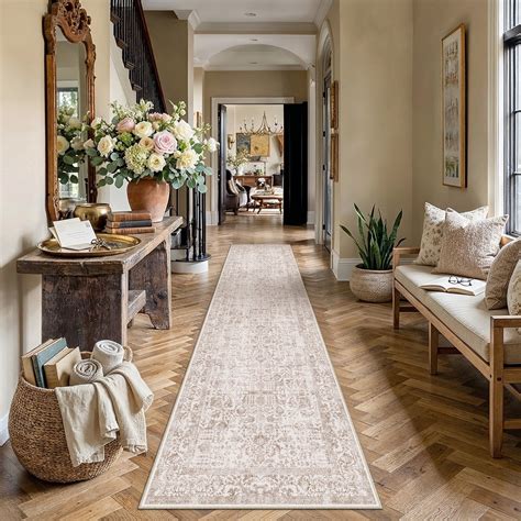 BERTHMEER 3'x12' Runner Rugs for Hallway Kitchen Entryway Bedroom ...