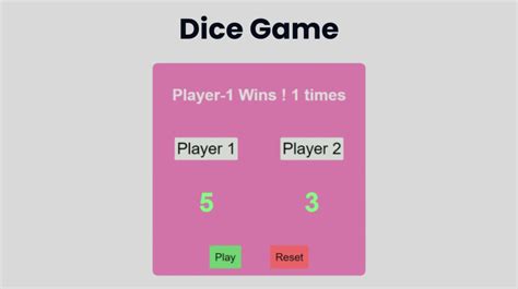 Image result for JavaScript Dice Game