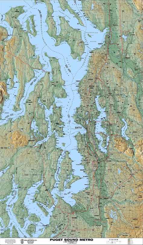 Puget Sound Map