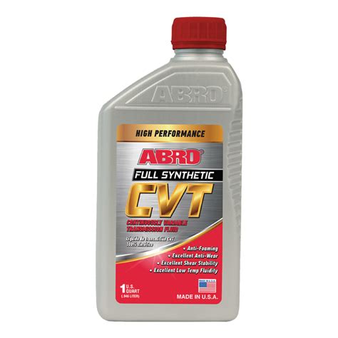 CVT Fluid - Continuously Variable Transmission Fluid - ABRO