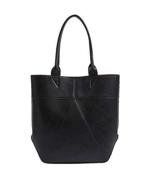 Buy Faux Leather Shopper at Marks & Spencer