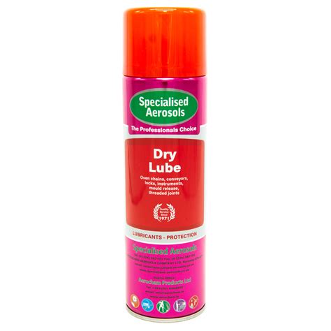 Dry Lube Spray Lubricant