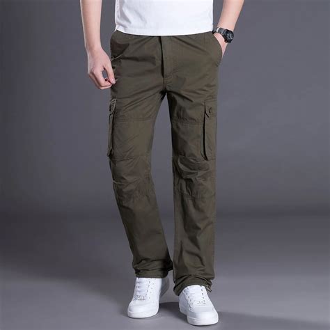 Fashion Military Cargo Pants Men Loose Baggy Tactical Trousers Oustdoor ...