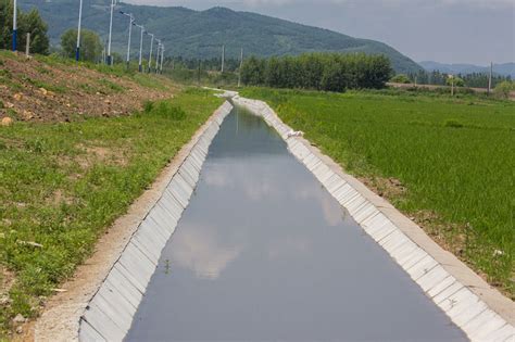 三面光水渠图片,定额,水利工程_大山谷图库