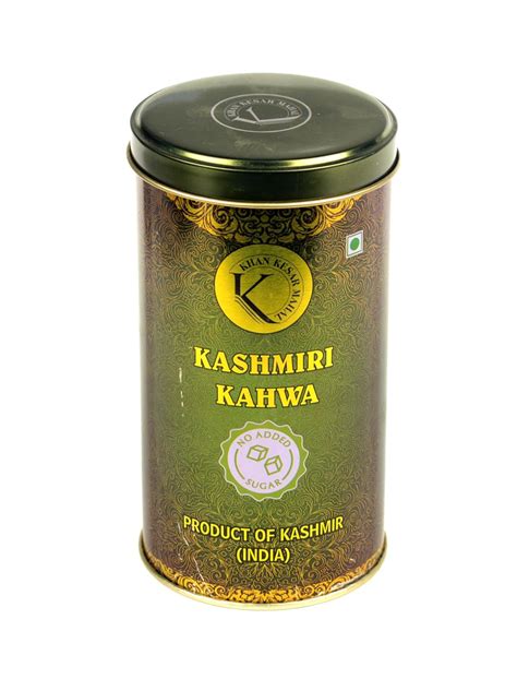 KHAN KESAR MAHAL Kesar Kehwa No Sugar Added with Kashmiri Saffron ...
